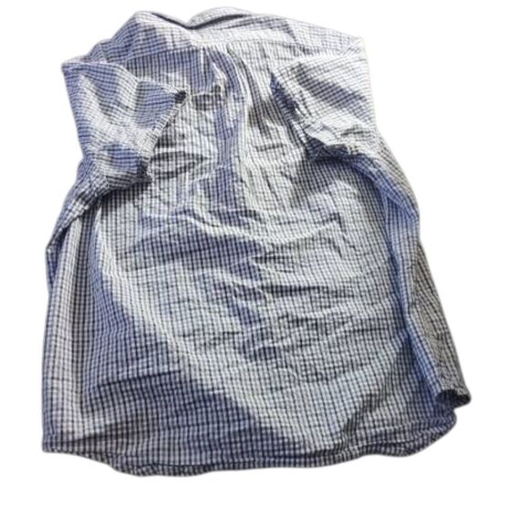 Ralph Lauren Seersucker Blue Casual Button Down Shirt - Picture 4 of 4